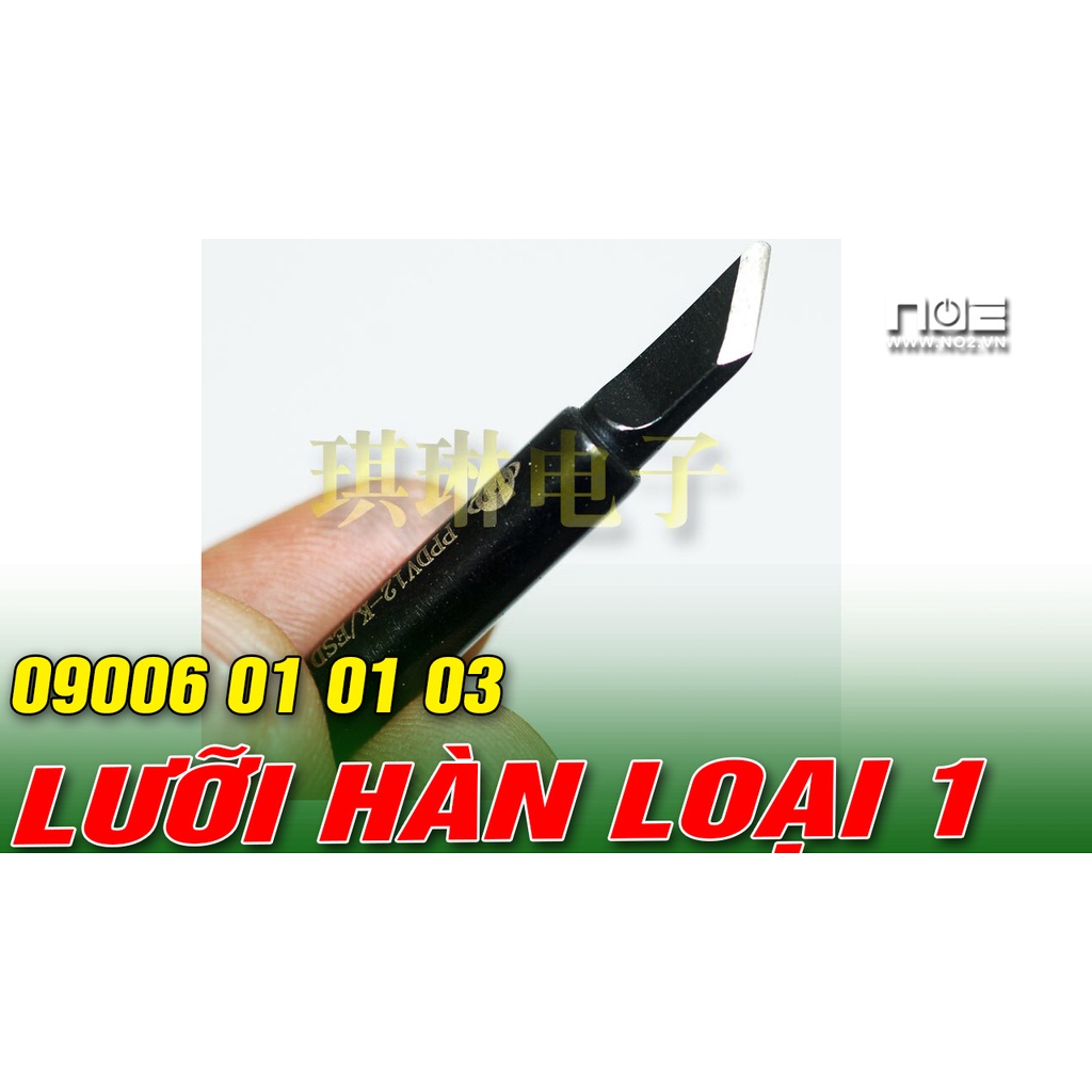 Mũi hàn  dao đa năng màu đen chống tĩnh điện 936- PPDV12-K- SIÊU XỊN