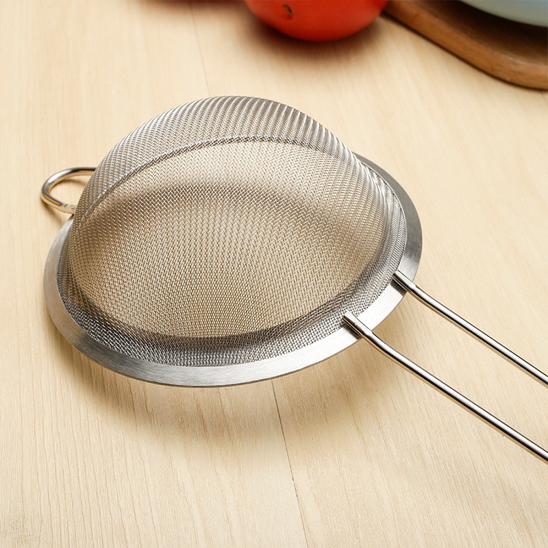 Rây lọc thức ăn, lọc chanh bằng thép chuyên dùng cho nhà bếp, tiện lợi cho mẹ