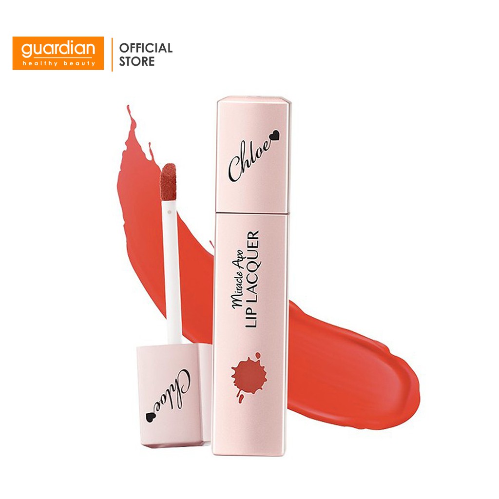 Son kem lì Miracle Apo Lip Lacquer Matte Holiday Collection Màu Nude Cam 3ml