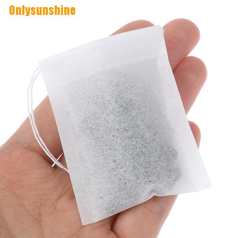 Bộ 100 Túi Lọc Trà Có Dây Rút Tiện Lợi