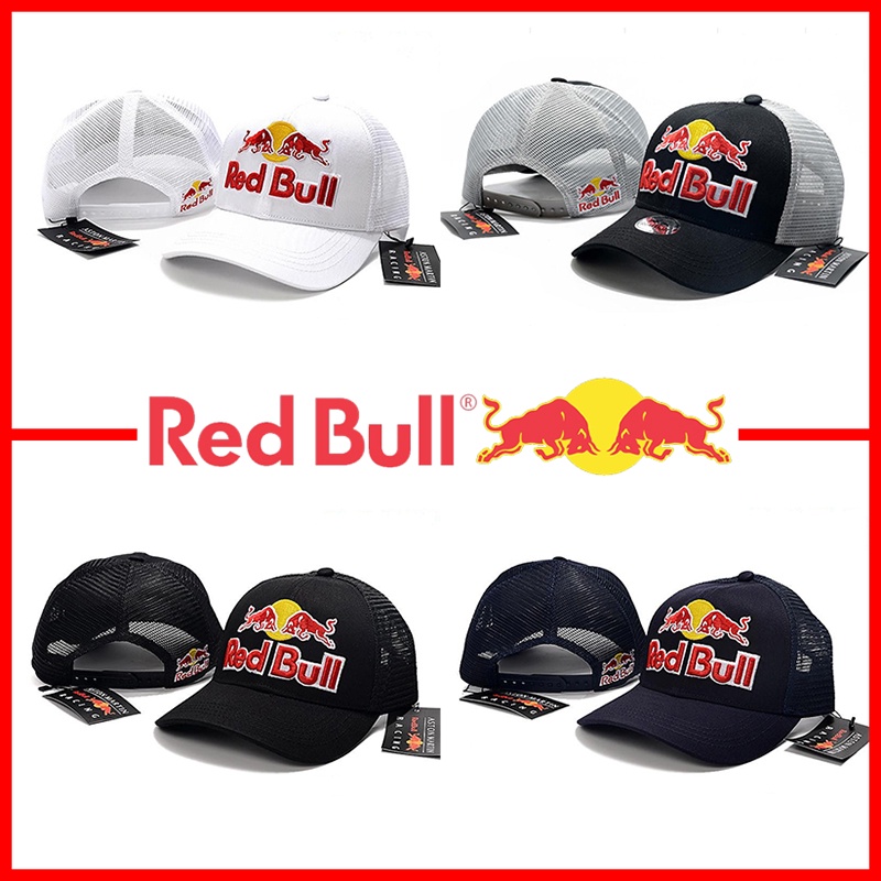 Mũ Lưỡi Trai Thể Thao Thêu Logo Red Bull