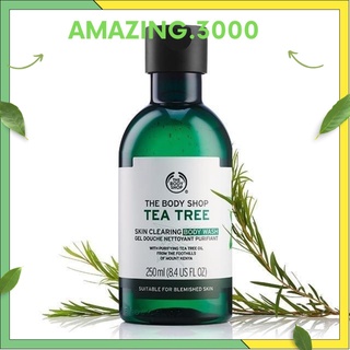 🍋 sữa tắm tea tree the body shop 250ml hàng chuẩn công ty 🍋