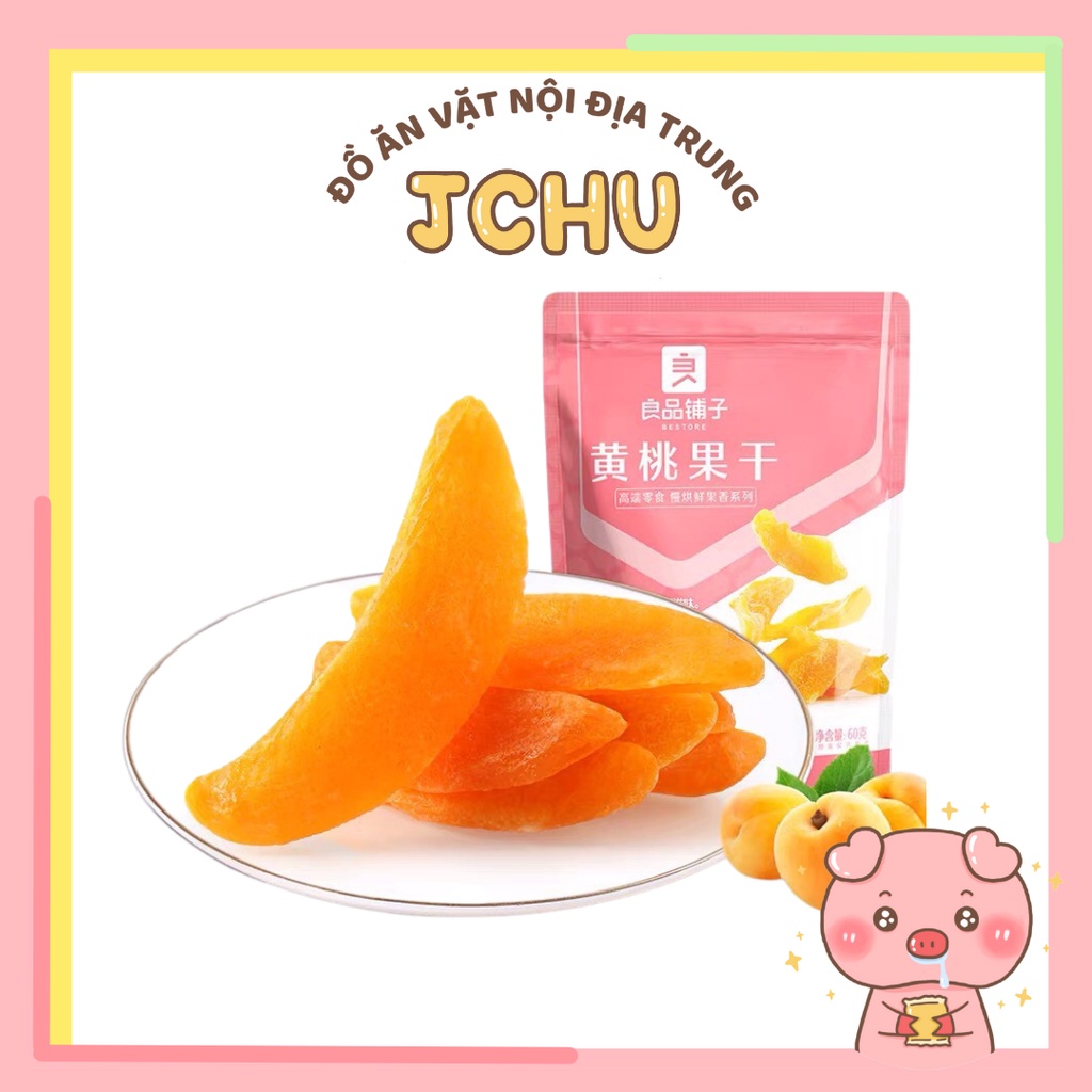 Xoài sấy dẻo nguyên miếng chua ngọt, trái cây sấy, hoa quả sấy khô Bestore