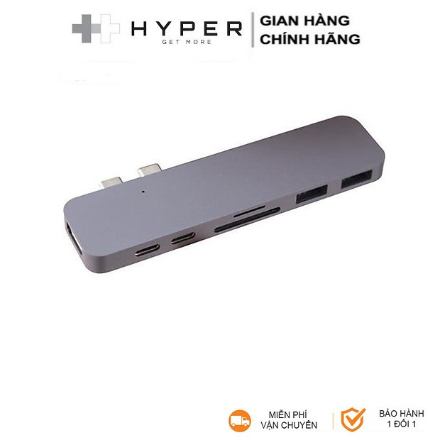 CỔNG CHUYỂN HYPERDRIVE 7 in 2 USB-C HUB MACBOOK PRO 13″ AND 15″ 20162017 GN28B