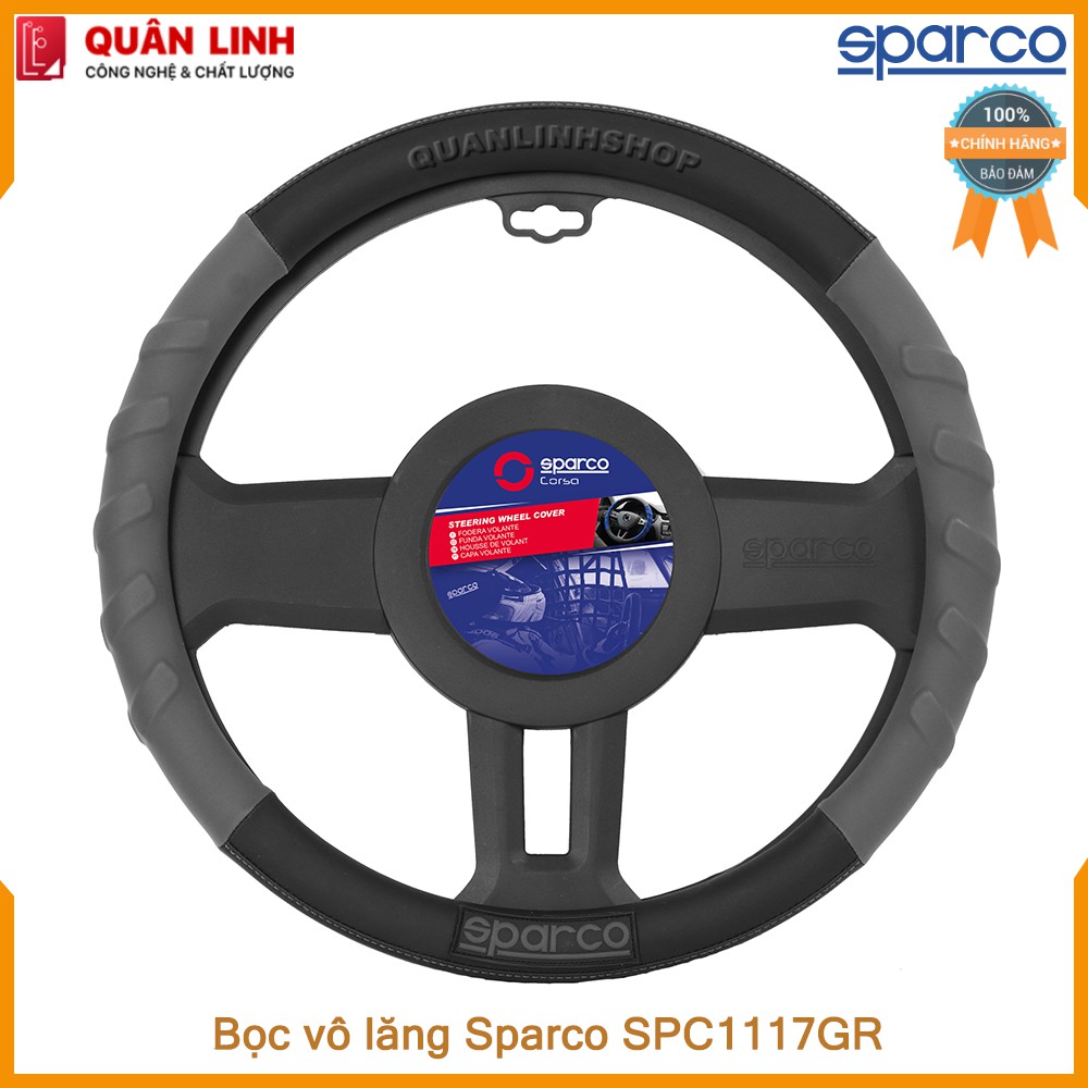 Bọc vô lăng cao cấp chính hãng Sparco SPC1117