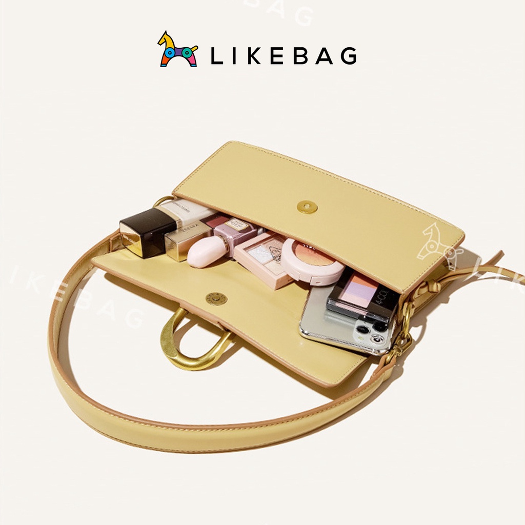 Túi xách nữ đeo vai, kẹp nách LIKEBAG kiểu dáng chữ nhật thanh lịch XK6375 - LIBAGI