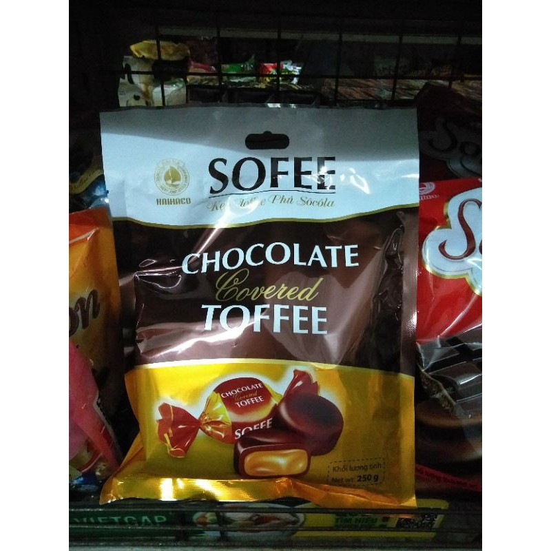 Kẹo Toffee phủ sôcôla 250g
