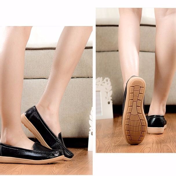 Giày Lười Chất Liệu Da Thật Thời Trang Cho Nữ | BigBuy360 - bigbuy360.vn