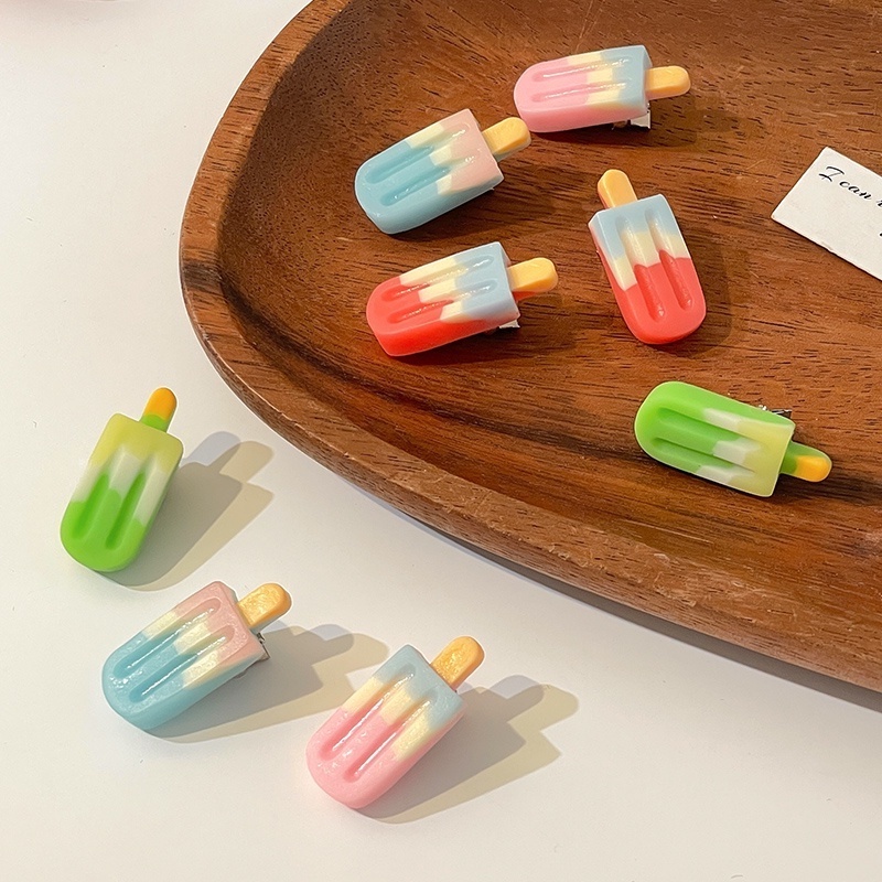 Kẹp Tóc Hình Cây Kem Thời Trang Hàn Quốc