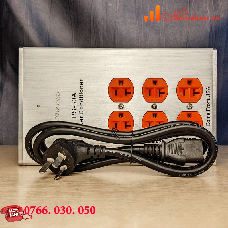 Bộ Lọc Sạch Nguồn Điện USA COWKING Ps-30A - Sự Yên Tâm Cho Dàn Âm Thanh