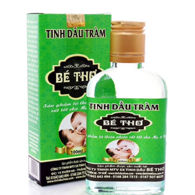 Tinh dầu tràm Bé Thơ 100 ml