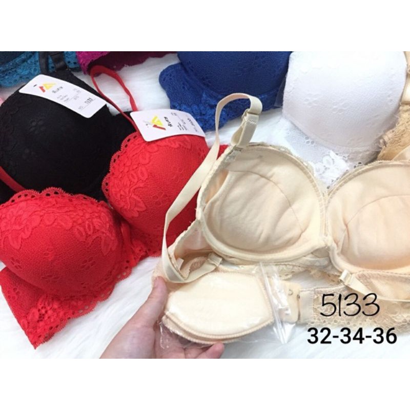 Áo ngực ren Thái Lan mút dày 3 phân, có sò rời, mã số 5133