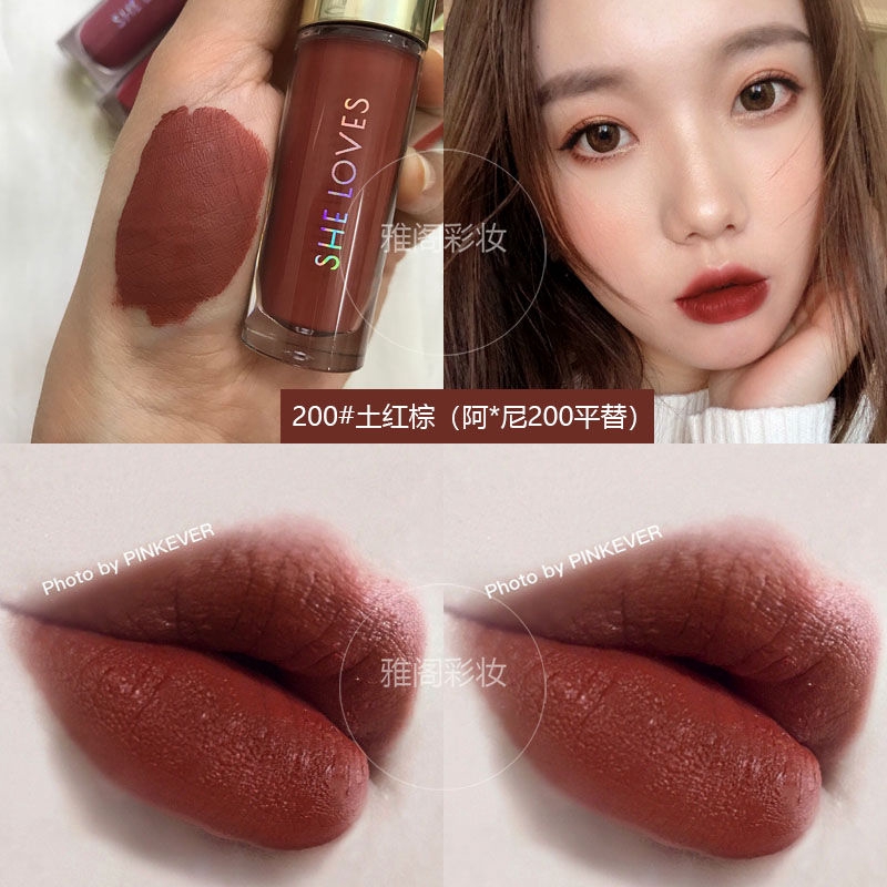 [Hàng mới về] Son môi kháng nước không phai trang điểm tone màu đỏ dành cho nữ | BigBuy360 - bigbuy360.vn