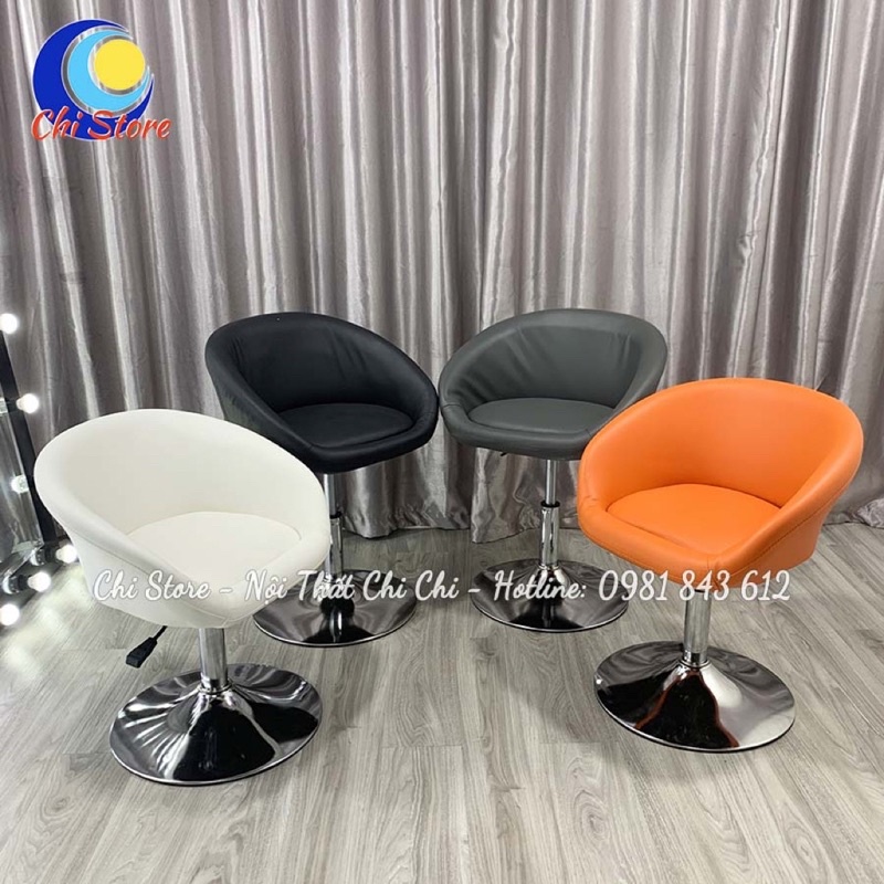 Ghế Ngồi Văn Phòng, Ghế Livestream Chuyên Nghiệp Xoay 360 Độ Và Chỉnh Độ Cao 30-50cm