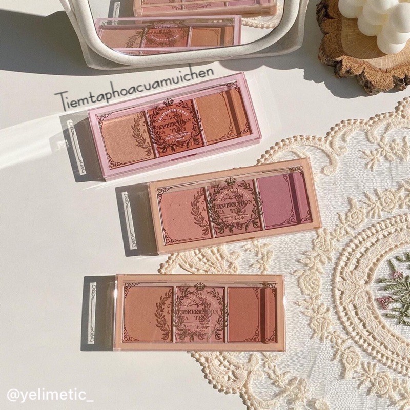 [New Color] Bảng Phấn Má 3 Màu I'M MEME AFTERNOON TEA BLUSHER PALETTE | BigBuy360 - bigbuy360.vn