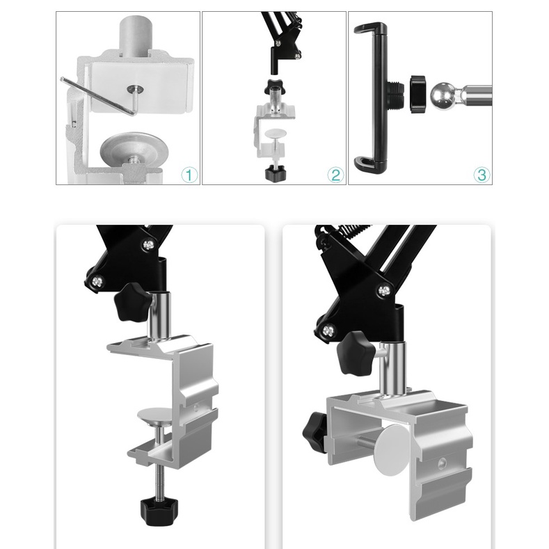 GIÁ ĐỠ MÀN HÌNH DI ĐỘNG - MÁY TÍNH BẢNG - IPAD - ARM FOR PORTABLE MONITOR