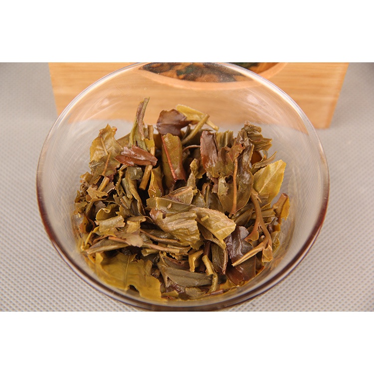 Bánh Trà Phổ Nhĩ Sống Băng Đảo Mãnh Hải Vân Nam 100 gram năm 2019 (Thất Tử Điềm)