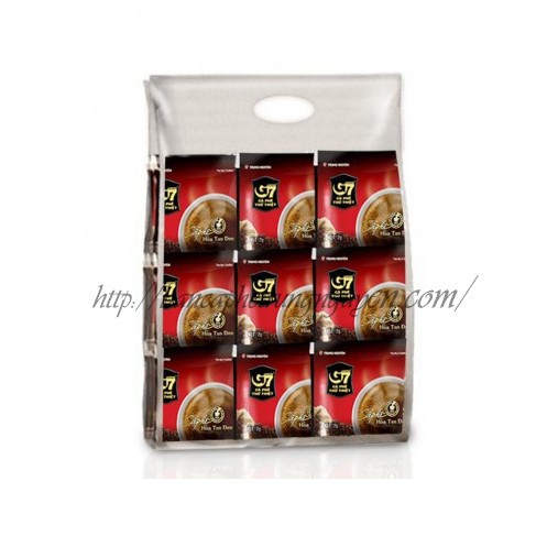 Cà Phê G7 Hòa tan Đen Không Đường không sữa - túi 100 gói