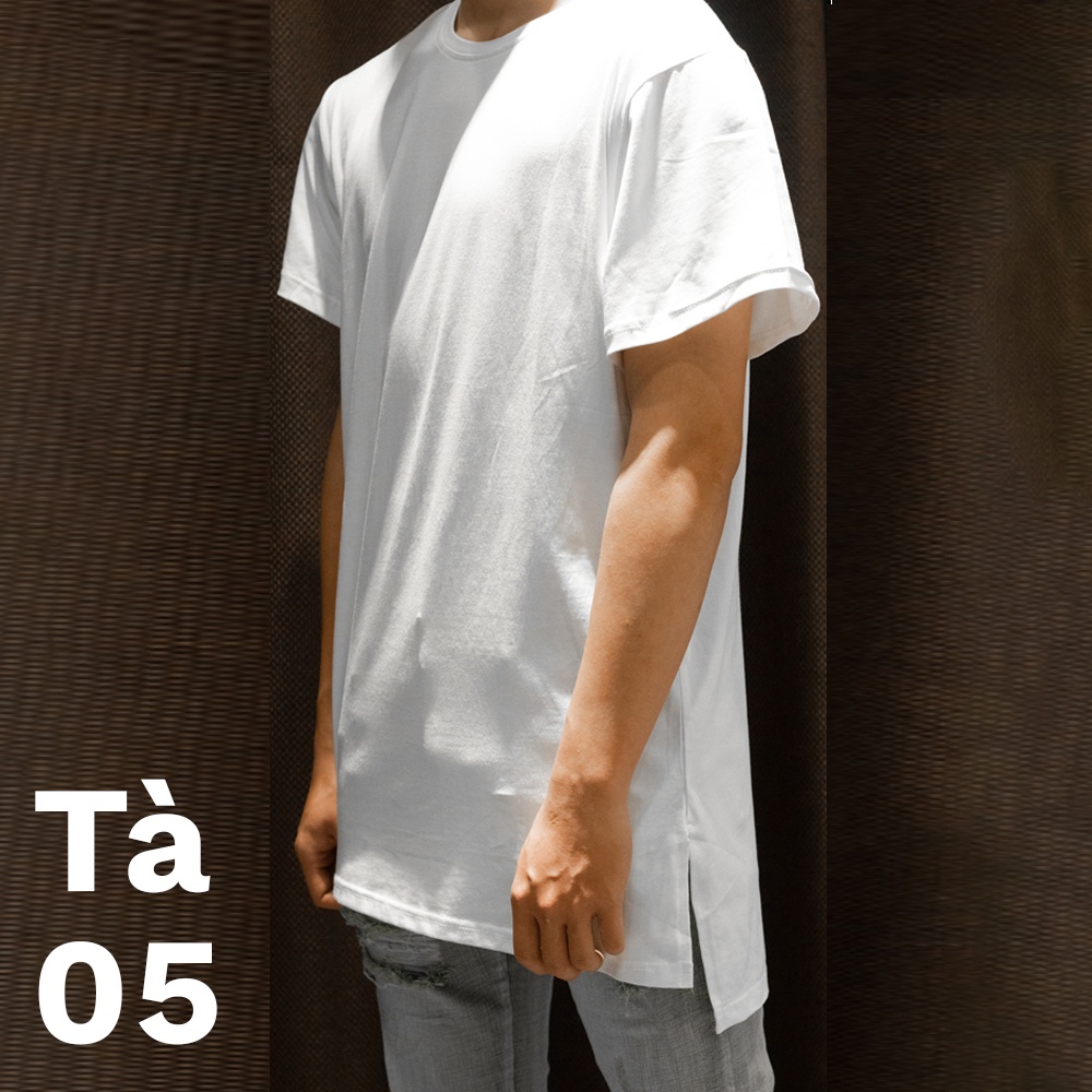 Áo phông thun nam nữ cotton long tee layer