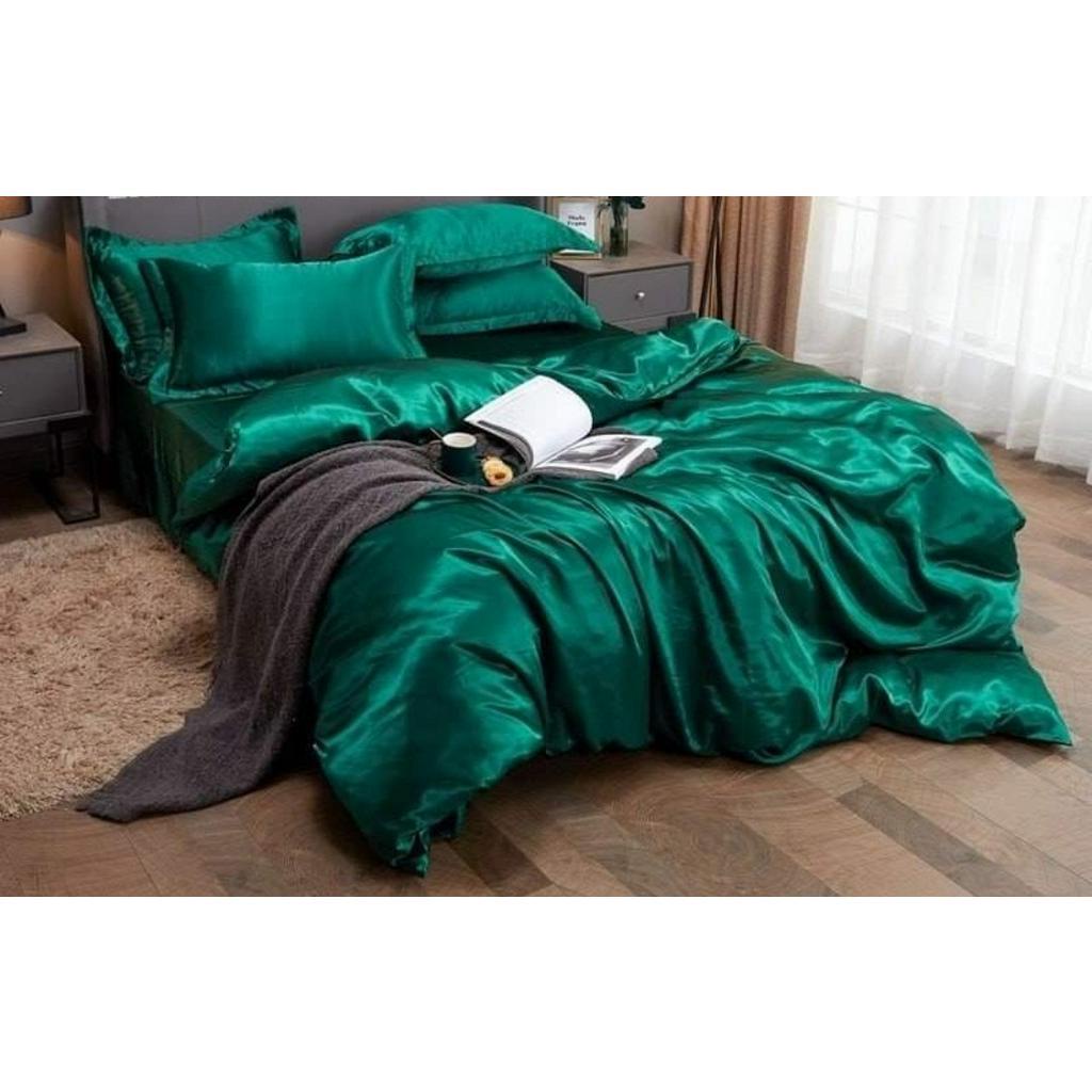 🧧HÀNG MỚI VỀ🧧 Chăn ga gối lụa silk Thái Tuấn cao cấp loại I, set 4,5 món phi lụa mát mịn mềm đắp 2 mùa nóng lạnh lụa mát