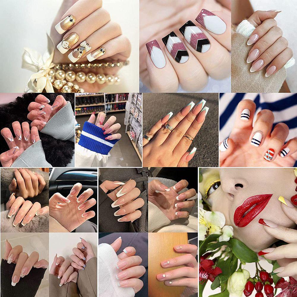 Khuôn Cắt Móng Tay Bằng Thép Không Gỉ Chuyên Dụng Cho Salon