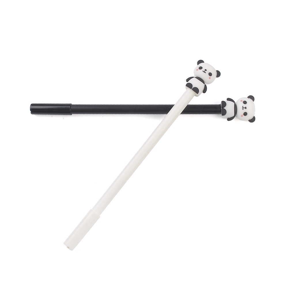 Bút gel màu đen 0.5 mm hoạt hình gấu trúc đáng yêu