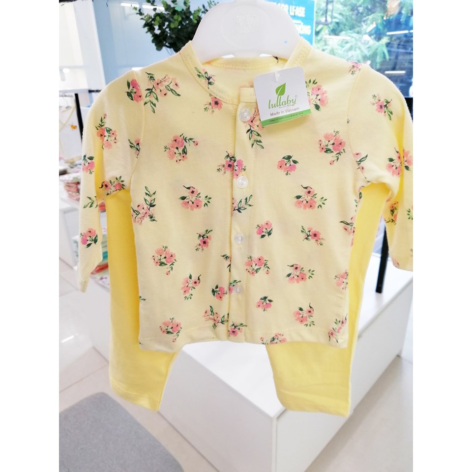 Bộ Cotton Mỏng Lullaby Cho Bé Gái (0-12m)