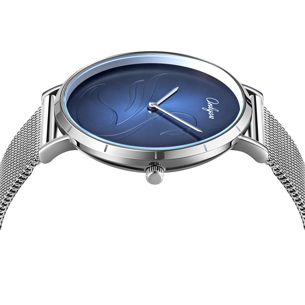 Đồng hồ Onlyou Nam 328021GA Dây Lưới 40mm