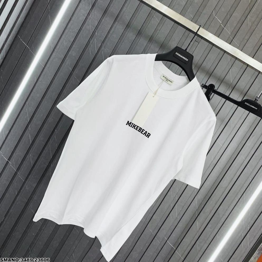 Áo phông nam MIKENCO Mikebear tshirt , Áo Thun Tay Lỡ Nam Nữ 100% Cotton Cao Cấp