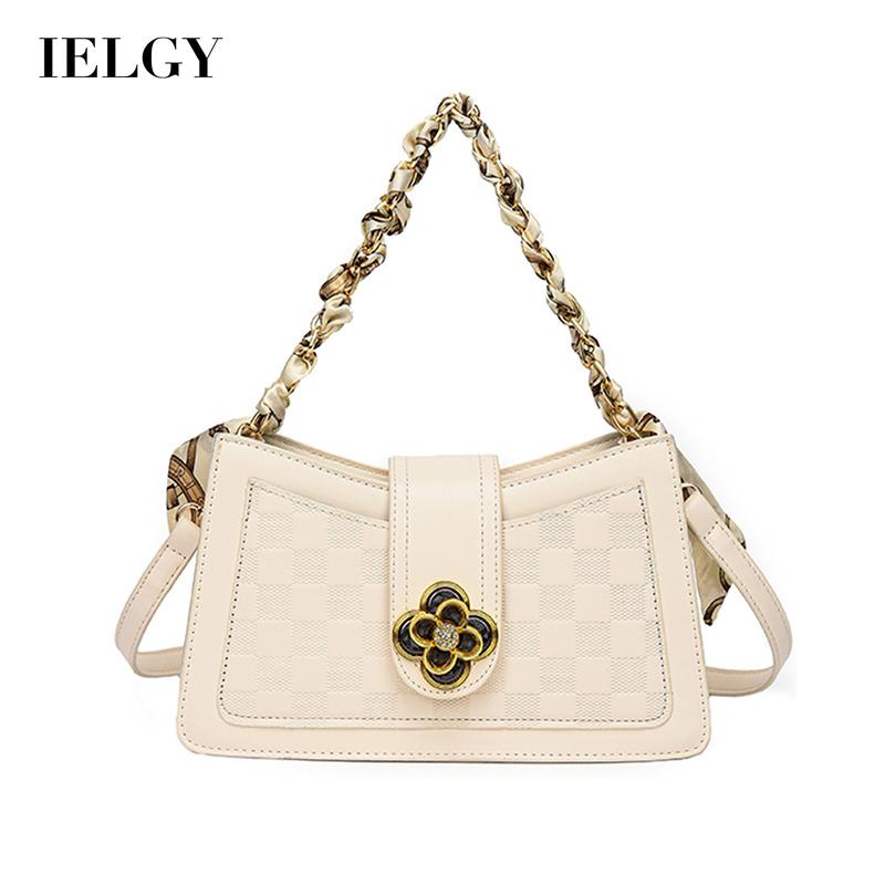 Túi đeo vai IELGY màu sắc tương phản tinh tế thời trang cho nữ