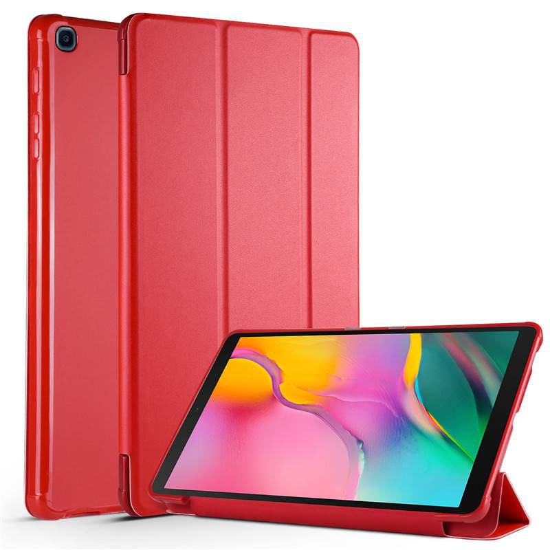 Bao da máy tính bảng nắp lật chân đế kèm bút cảm ứng cho Samsung Galaxy Tab A 10.1 2019 T510 T515