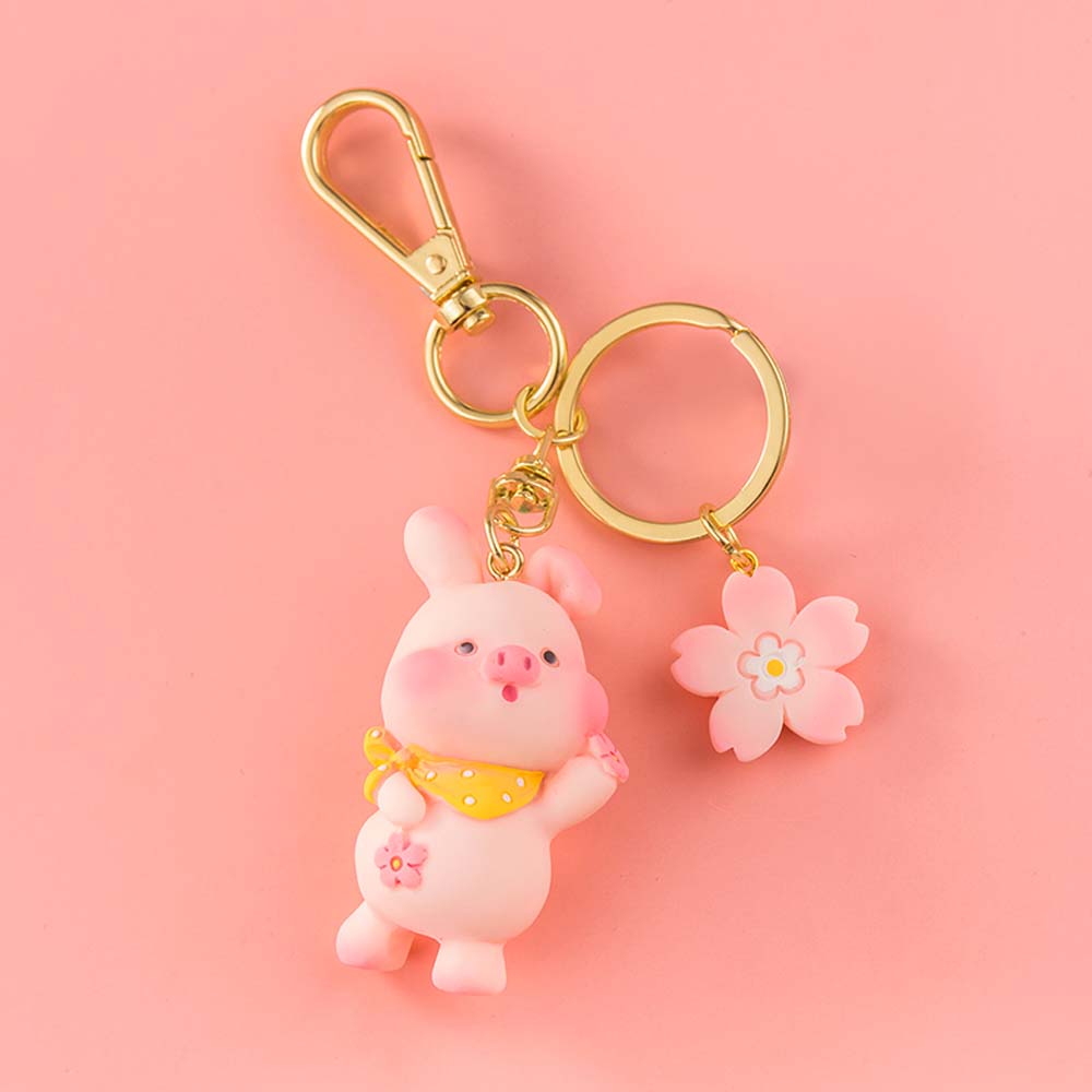 Móc Khóa Hình Heo Con Xinh Xắn