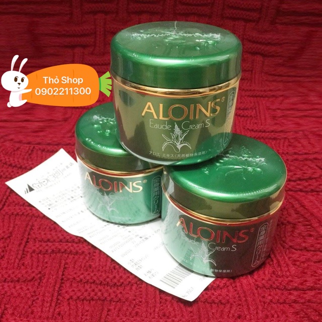 Kem dưỡng ẩm ALOINS Eaude Cream S Nhật Bản 185g