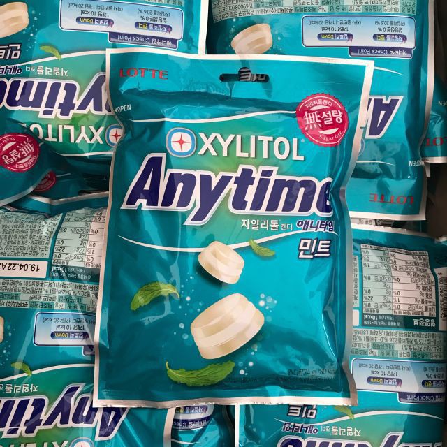 Kẹo bạc hà Anytime gói 60g