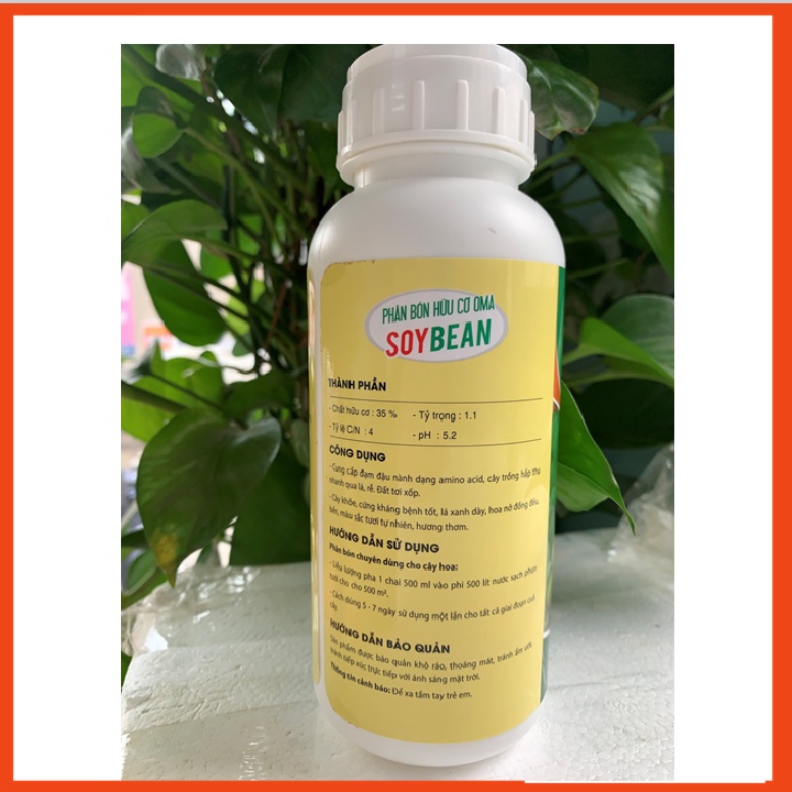 Combo 3sp đạm cá, đậu tương, dịch chuối  Phân bón tự nhiên cho hoa hồng, cây cảnh..