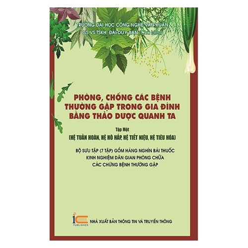 Sách Phòng, chống các bệnh thường gặp trong gia đình bằng thảo dược quanh ta