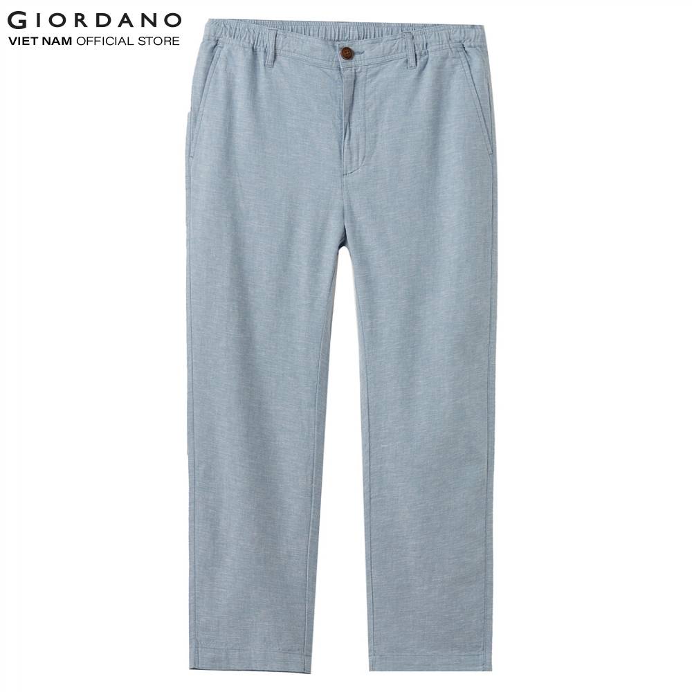 Quần Dài Linen Nam Giordano 01120218