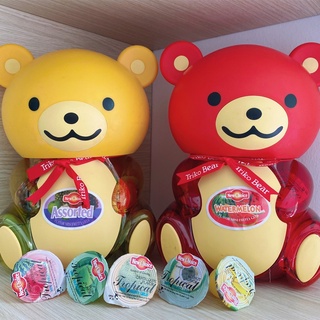 (XẢ KHO)Thạch rau câu New Choice Gấu Đỏ (dưa hấu) hạn 02/03/2022 - Hộp 750g