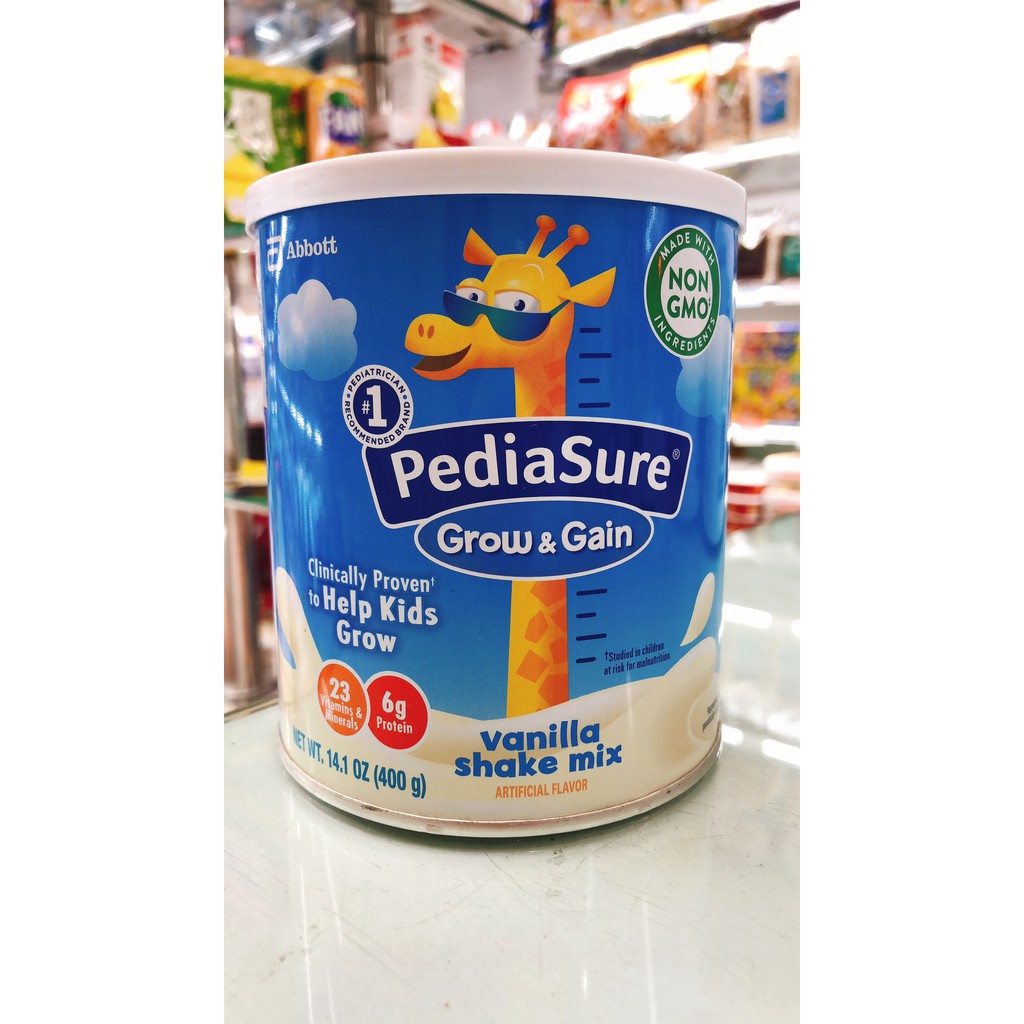 Sữa Pediasure Grow & Gain mỹ 400g cho trẻ 2-10 tuổi