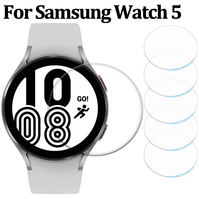 Kính Cường Lực Cao Cấp HD Trong Suốt Chống Trầy Cho Đồng Hồ Samsung Galaxy Watch 5 44mm 40mm