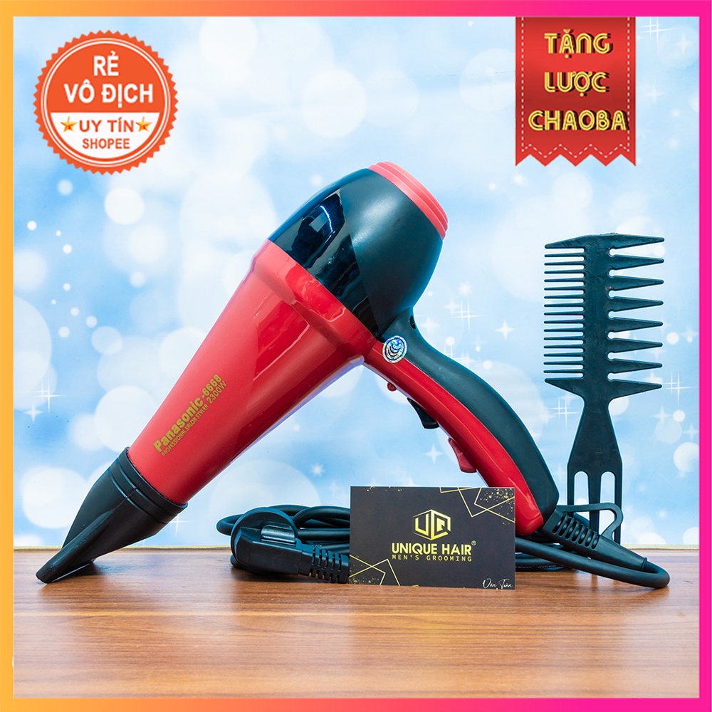 Máy sấy tóc Pana 6668 Chuẩn SaLon - 2300w và 2800w cao cấp
