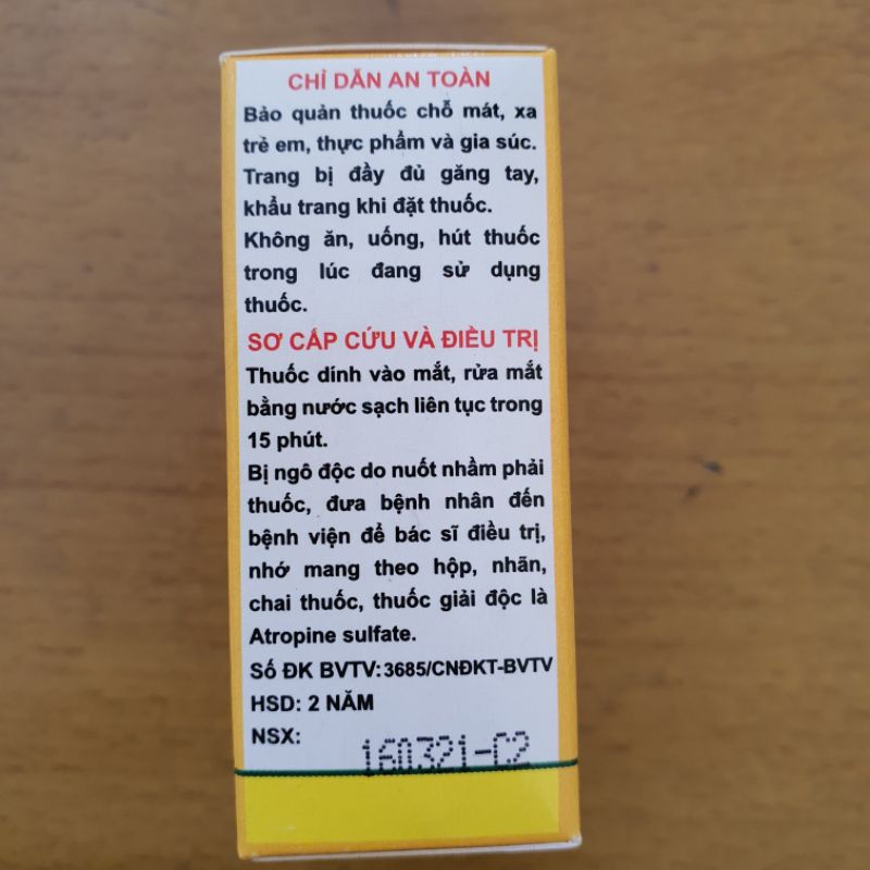 Chế phẩm diệt ruồi vàng VIZUBON-D AL (10ml)