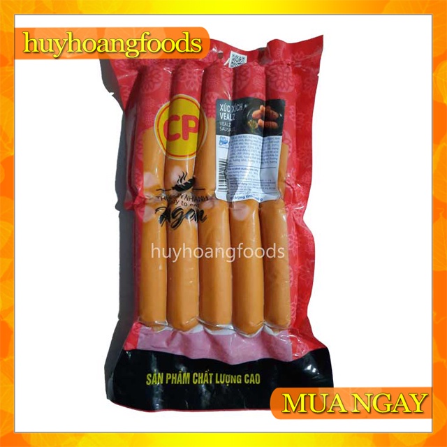 Xúc Xích Cp Vealz 10 Cây Bịch 500Gr [Giao Hỏa Tốc Biên Hòa]