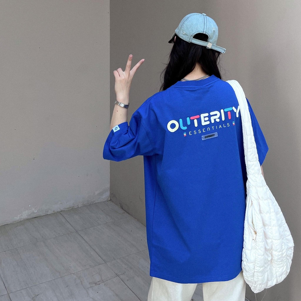 Áo thun tay lỡ nam nữ Unisex OUTERITY