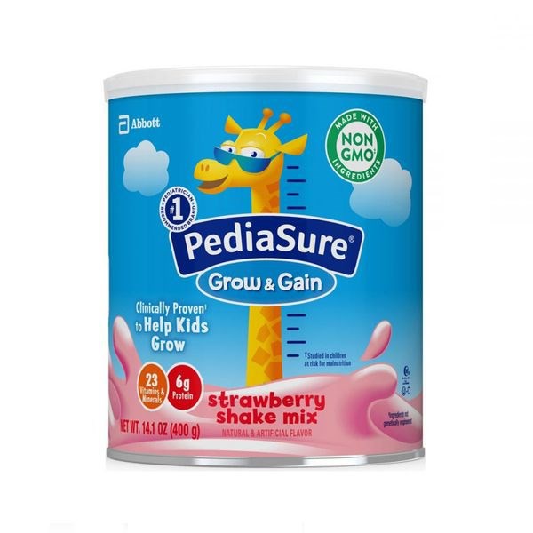 Sữa Bột Pediasure Grow and Gain - Sữa Pediasure Mỹ 400gr cho bé thấp còi, nhẹ cân