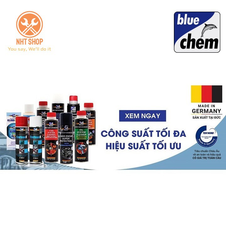 Dung dịch vệ sinh hệ thống xăng BLUECHEM FUEL SYSTEM CLEANER - 50ML – NHT Shop