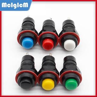 Công tắc nút bấm tạm thời / tự khóa dạng tròn 10mm