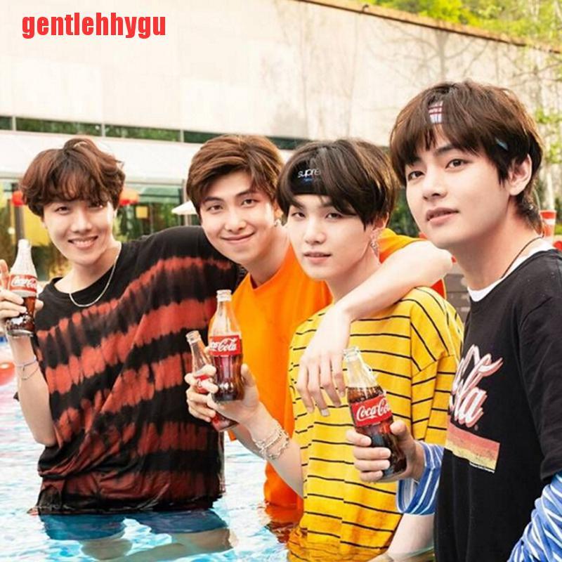 [gentlehhygu]Kpop BTS V Head Band Bangtan Boys Wide Sports Yoga Headband Stretch Elastic