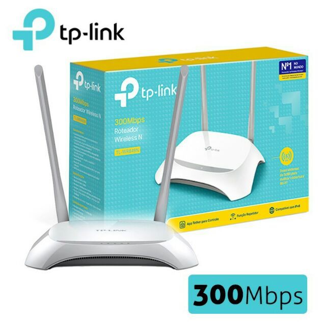 Bộ Phát Wifi 2 Râu TPLink 840N - Router Wi-Fi Chuẩn N tốc độ 300Mbps - Hàng Chính Hãng | BigBuy360 - bigbuy360.vn