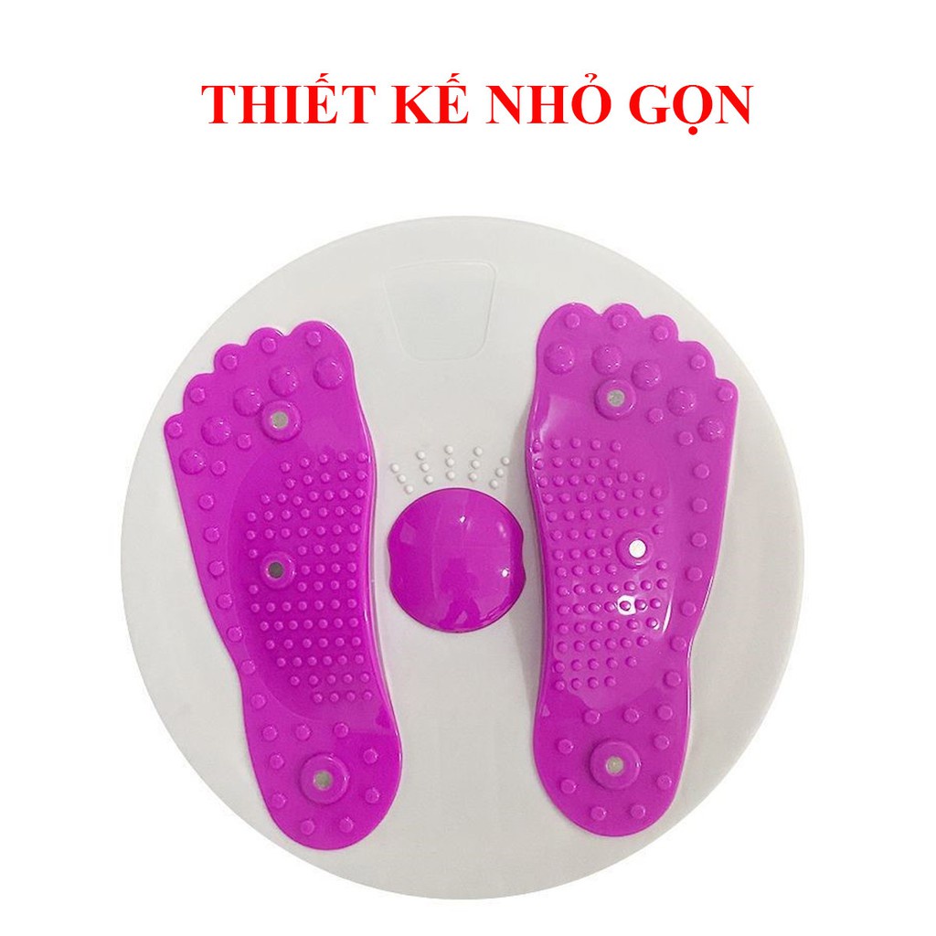 Đĩa xoay eo tập thể dục 360 độ loại xịn - Bàn xoay tập cơ bụng cho eo thon tại nhà và phòng gym tiện lợi